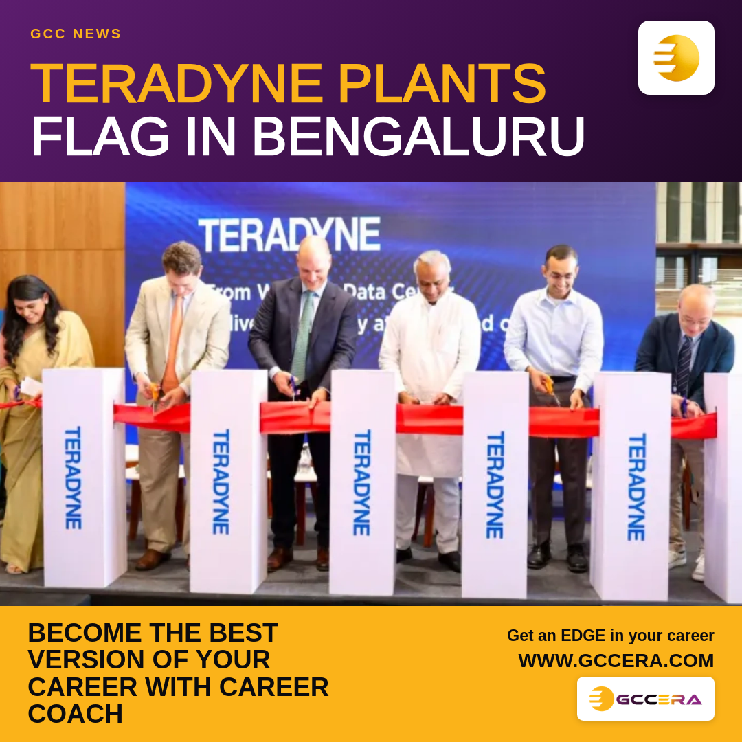 TERADYNE PLANTS FLAG IN BENGALURU