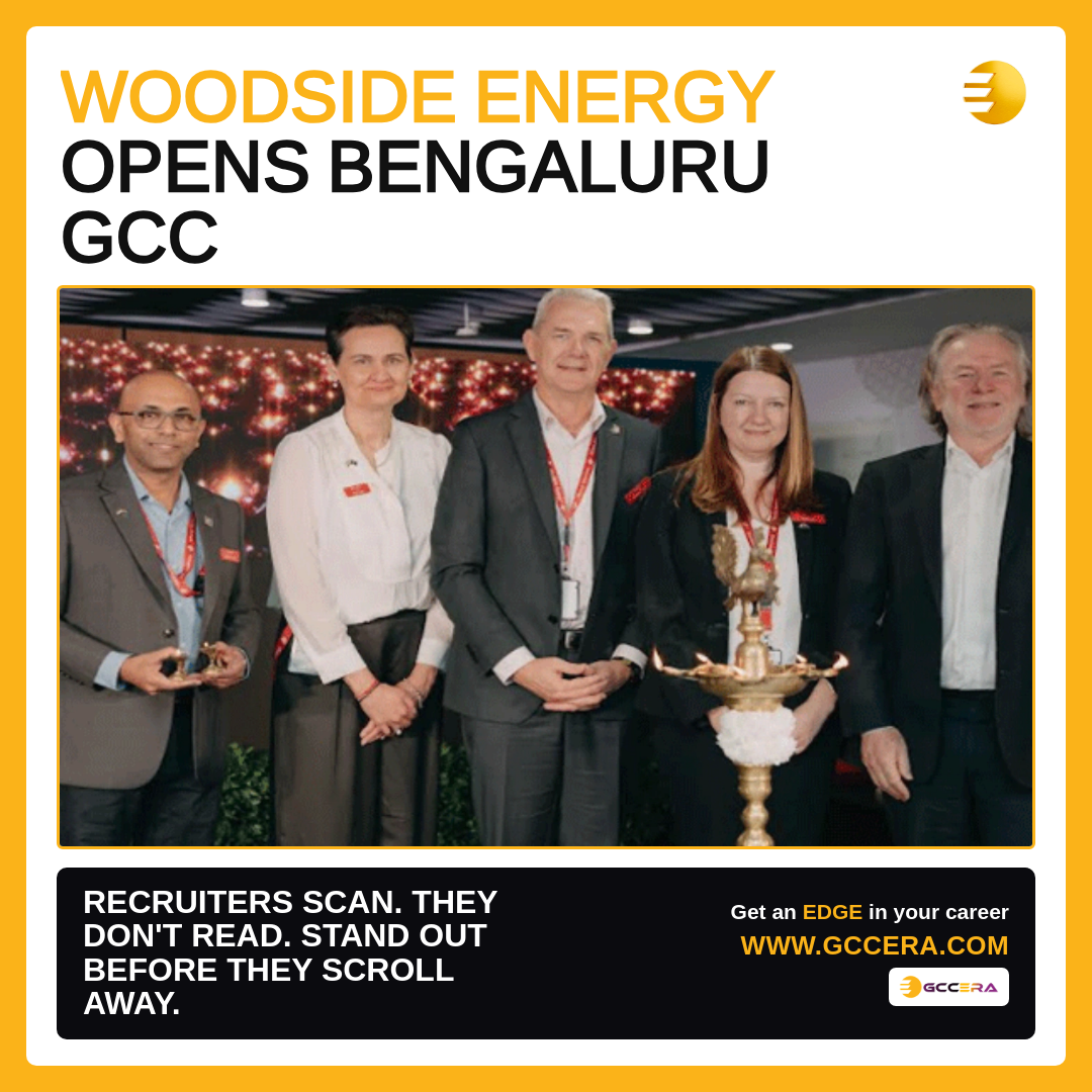WOODSIDE ENERGY OPENS BENGALURU GCC